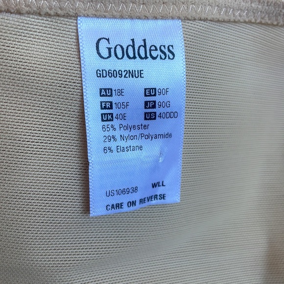 Goddess Women's Keira Nursing Bra Nude - Picture 8 of 8